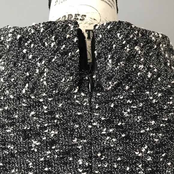 MUSE Black White Belted Waist Dress - Picture 8 of 8